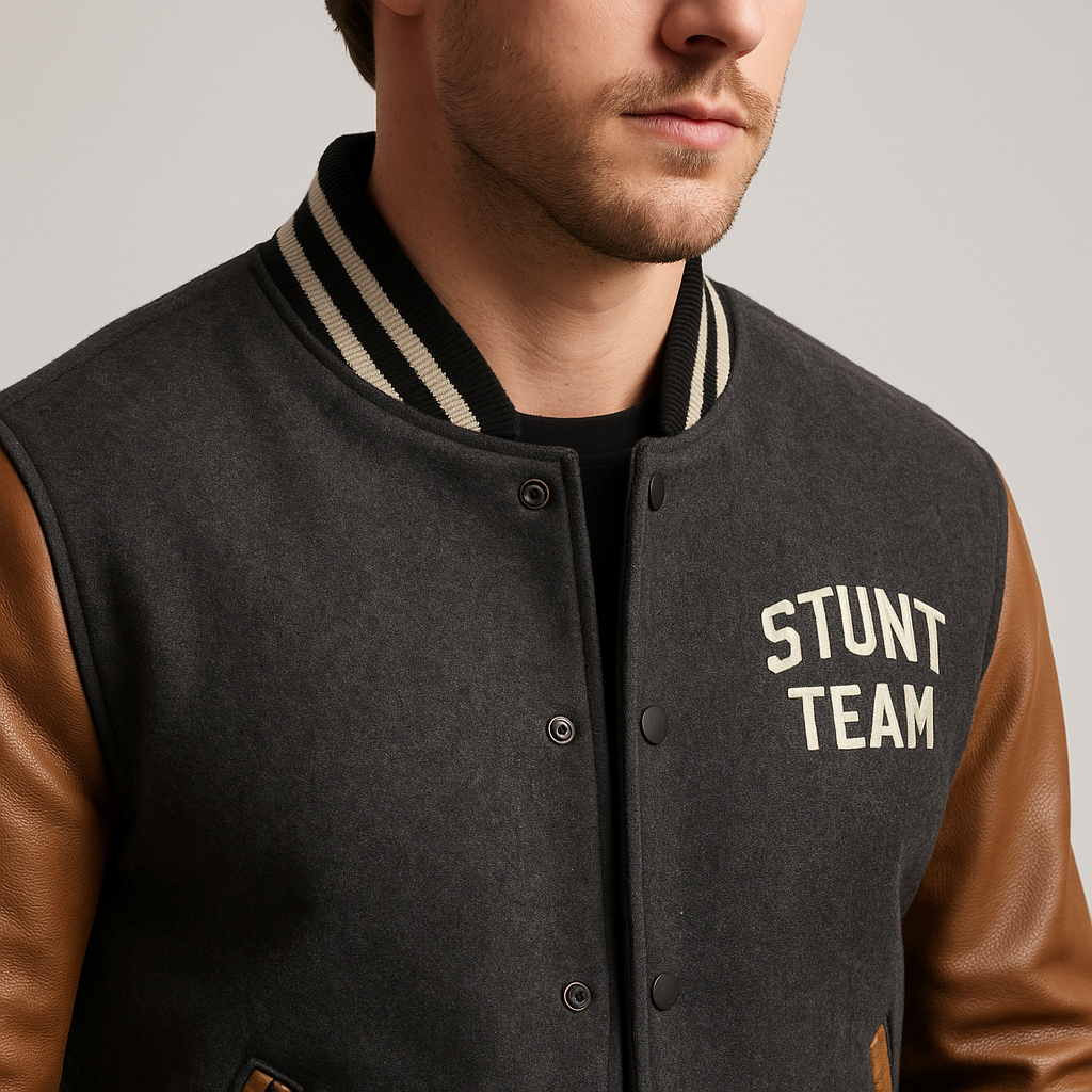 Stunt Team Varsity Bomber Jacket