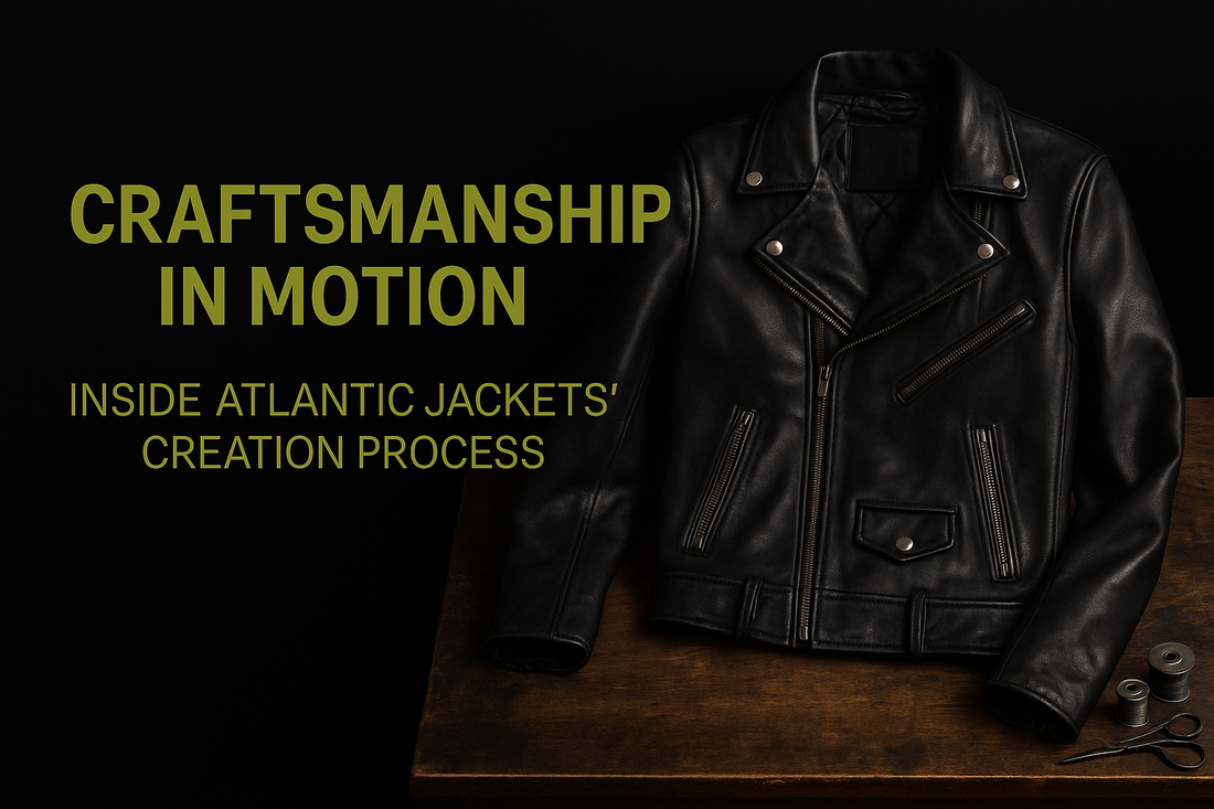 Craftsmanship in Motion — Inside Atlantic Jackets’ Creation Process