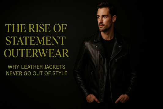 The Rise of Statement Outerwear — Why Leather Jackets Never Go Out of Style