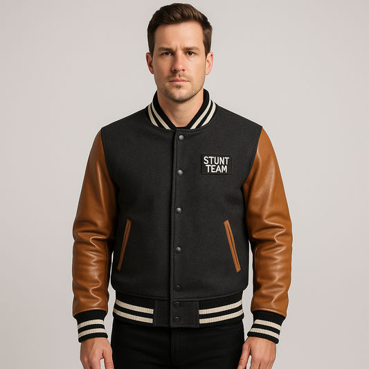 Stunt Team Varsity Bomber Jacket